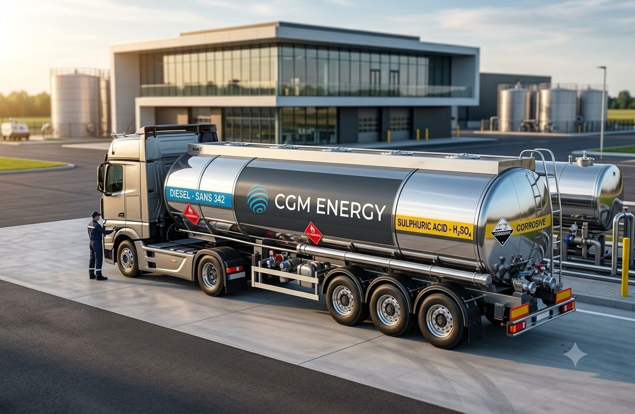 The CGM Energy depot, where you can collect diesel or sulphuric acid yourself